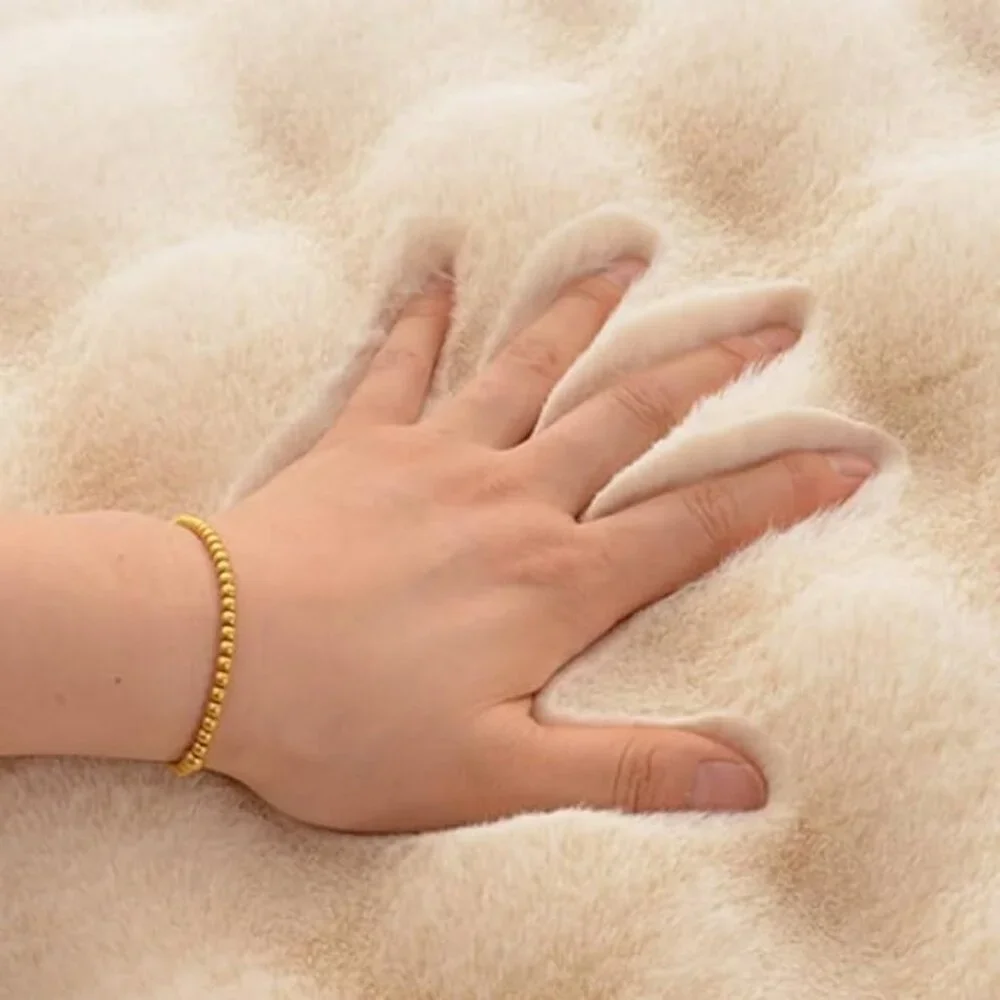 Ultra soft fluffy rug 2x6 feet